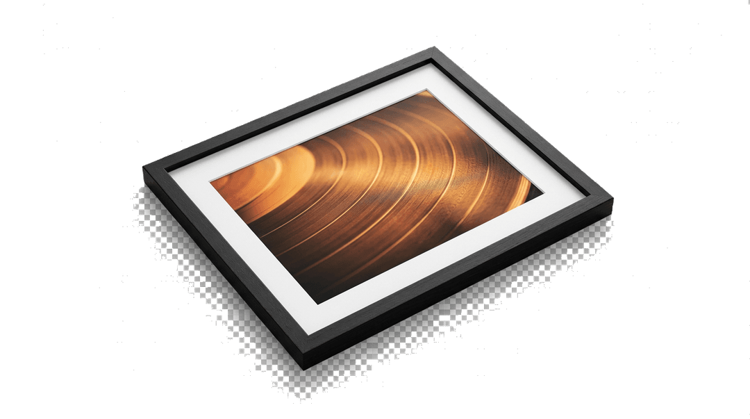 Framed album poster preview